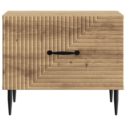 vidaXL Coffee Table Artisan Oak 49 x 50 x 40 cm Engineered Wood