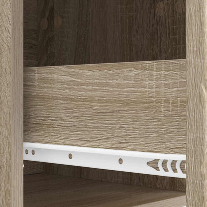 vidaXL Bedside Table 2 pcs Sonoma Oak 43 x 34.5 x 48 cm