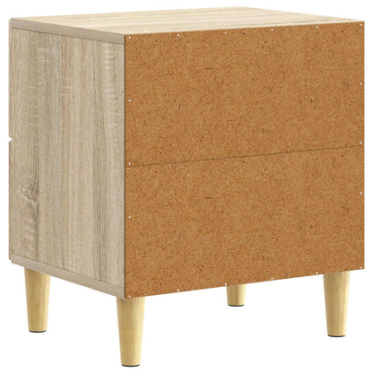 vidaXL Bedside Table 2 pcs Sonoma Oak 43 x 34.5 x 48 cm