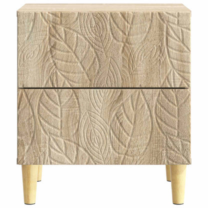 vidaXL Bedside Table 2 pcs Sonoma Oak 43 x 34.5 x 48 cm