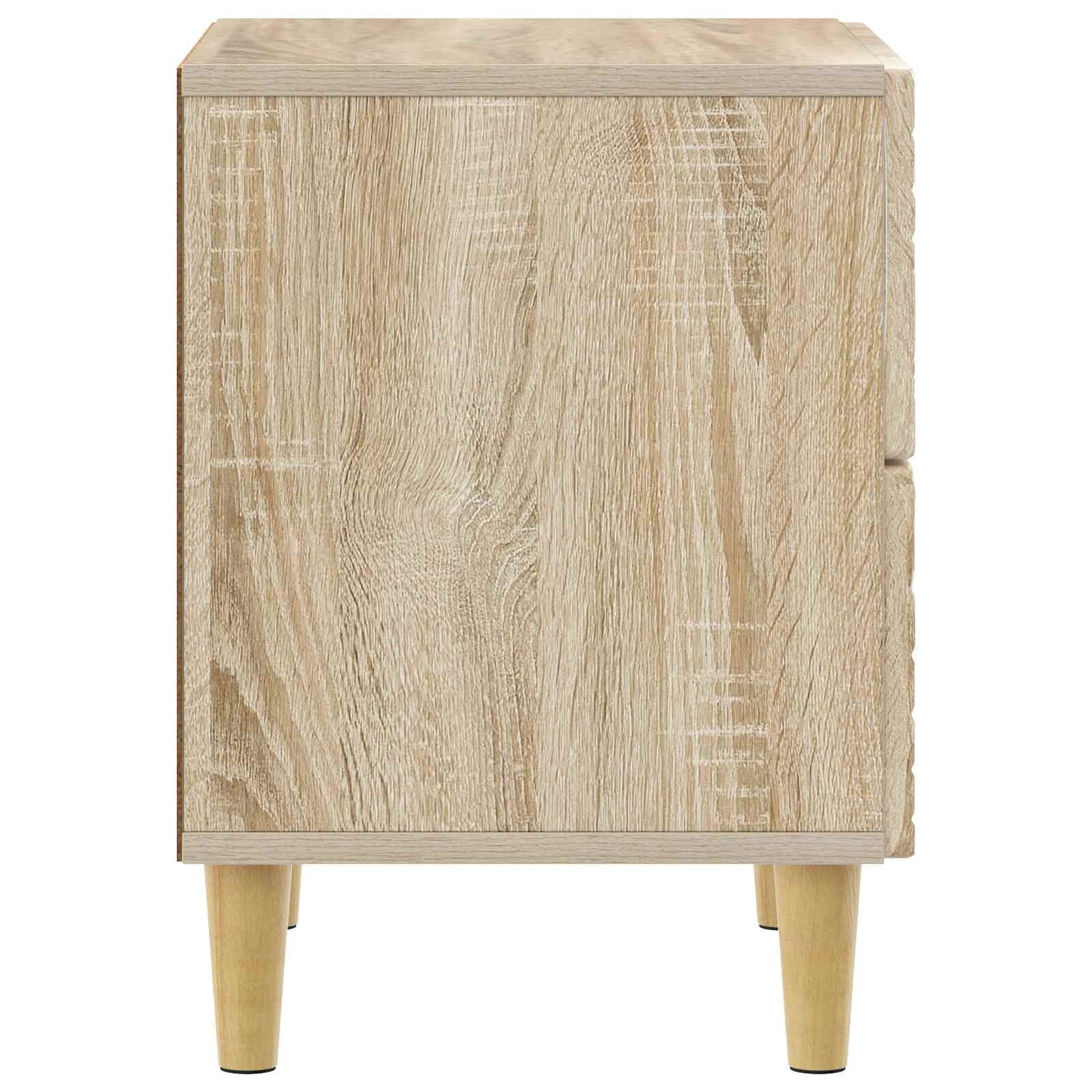 vidaXL Bedside Table 2 pcs Sonoma Oak 43 x 34.5 x 48 cm
