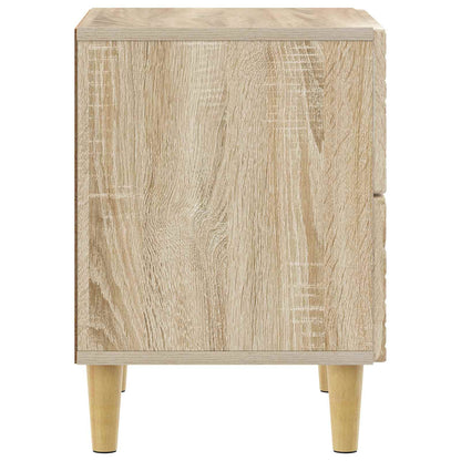 vidaXL Bedside Table 2 pcs Sonoma Oak 43 x 34.5 x 48 cm