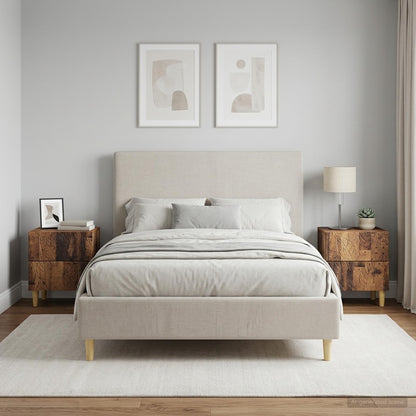 vidaXL Bedside Table 2 pcs Old Wood 43 x 34.5 x 48 cm Engineered Wood