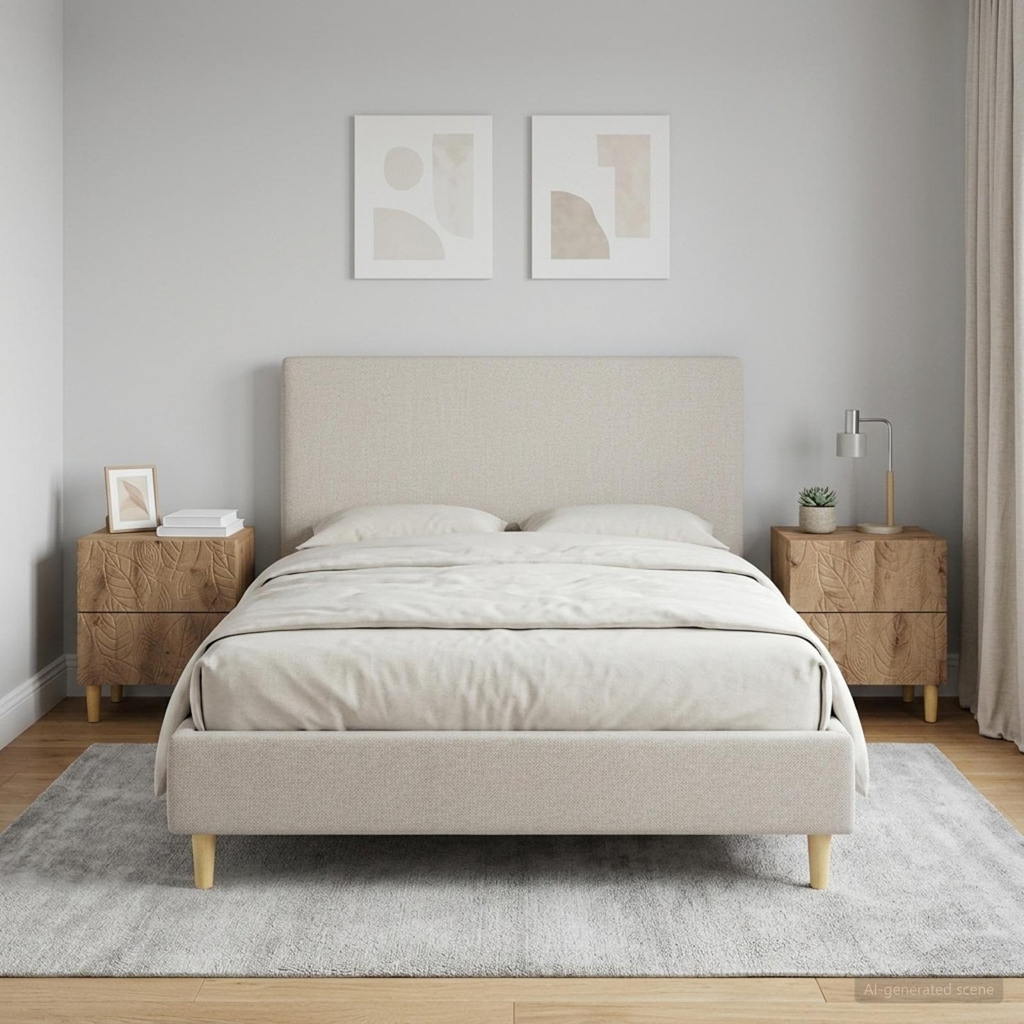 vidaXL Bedside Table 2 pcs Artisan Oak 43 x 34.5 x 48 cm