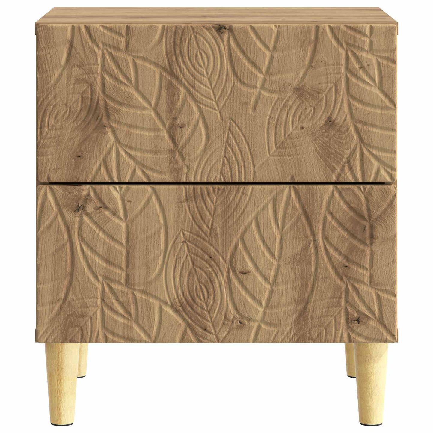vidaXL Bedside Table 2 pcs Artisan Oak 43 x 34.5 x 48 cm