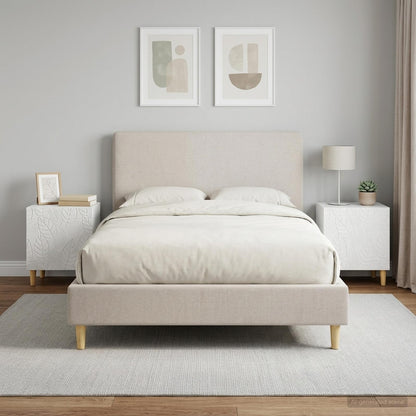 vidaXL Bedside Table 2 pcs White 43 x 34.5 x 50 cm Engineered Wood