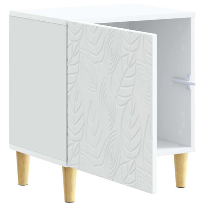 vidaXL Bedside Table 2 pcs White 43 x 34.5 x 50 cm Engineered Wood