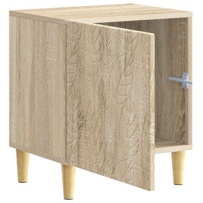 vidaXL Bedside Table Sonoma Oak 43 x 34.5 x 50 cm Engineered Wood