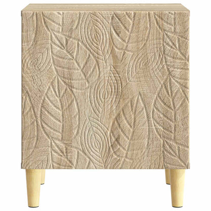 vidaXL Bedside Table Sonoma Oak 43 x 34.5 x 50 cm Engineered Wood