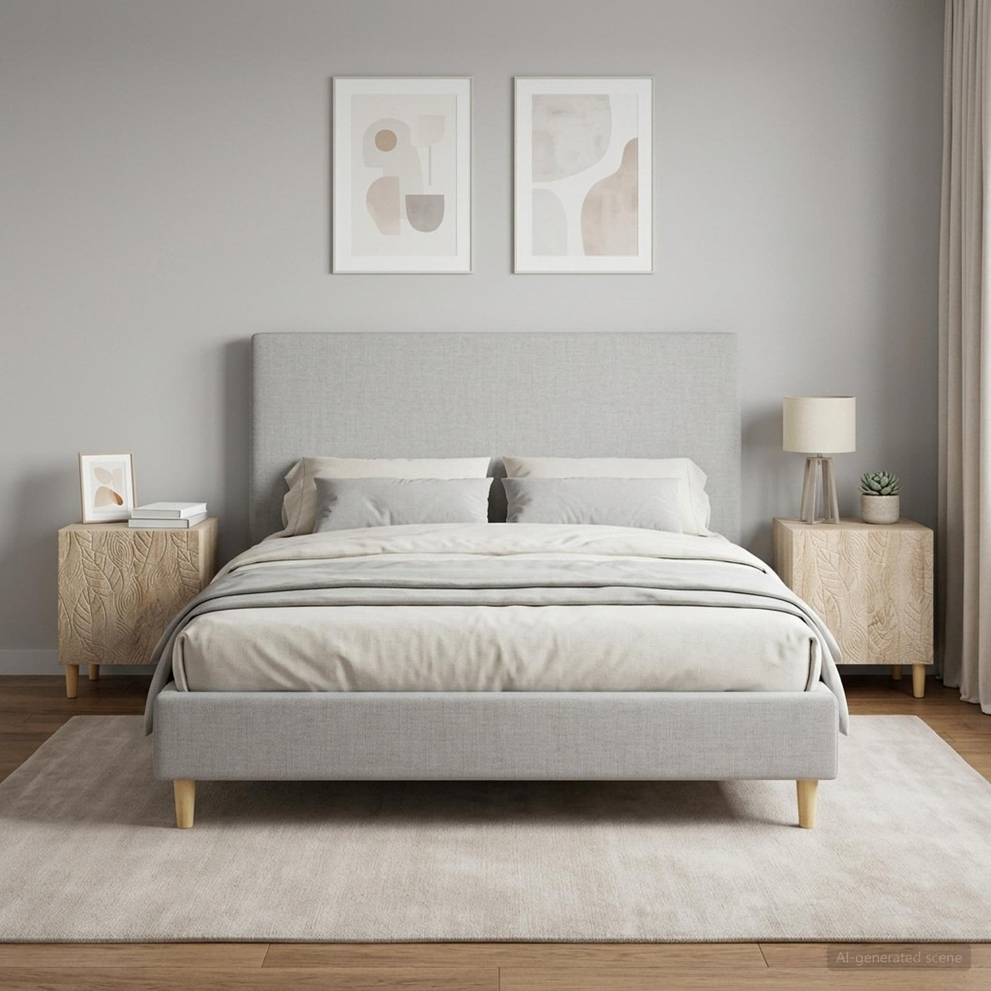 vidaXL Bedside Table 2 pcs Sonoma Oak 43 x 34.5 x 50 cm