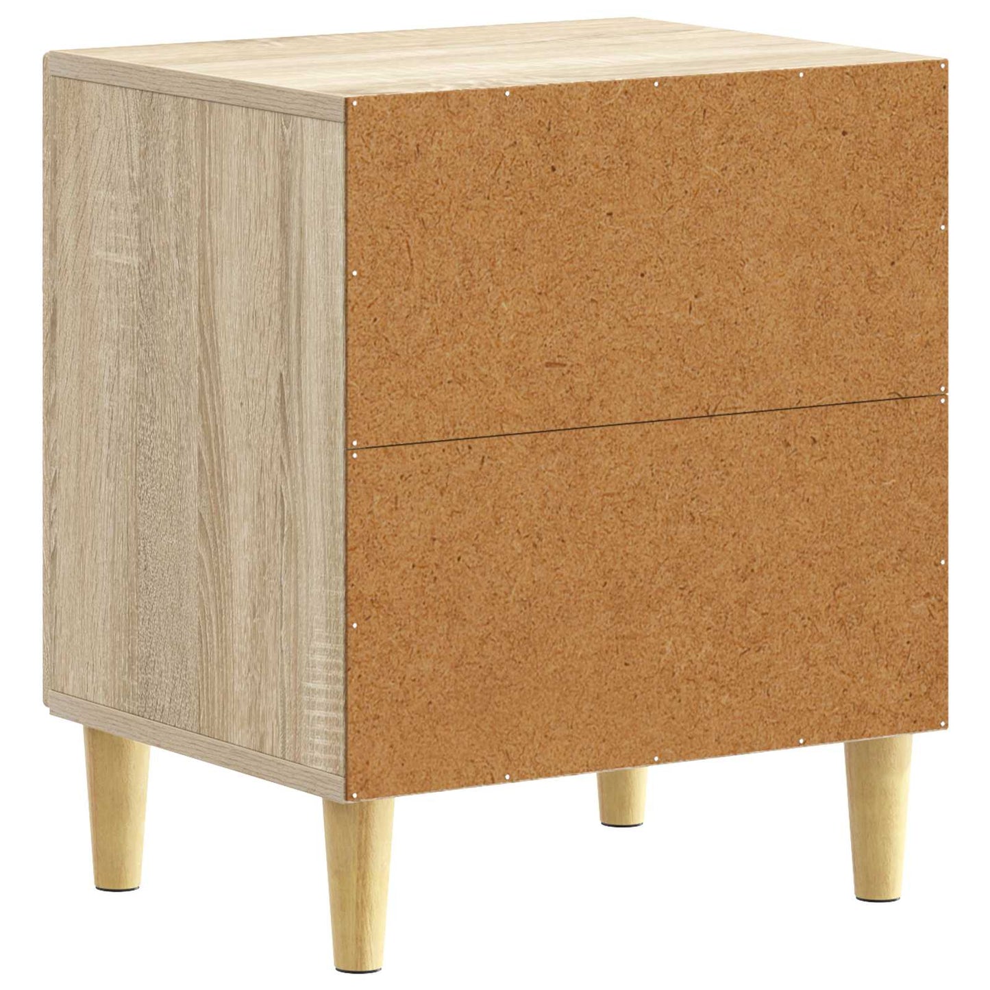 vidaXL Bedside Table 2 pcs Sonoma Oak 43 x 34.5 x 50 cm