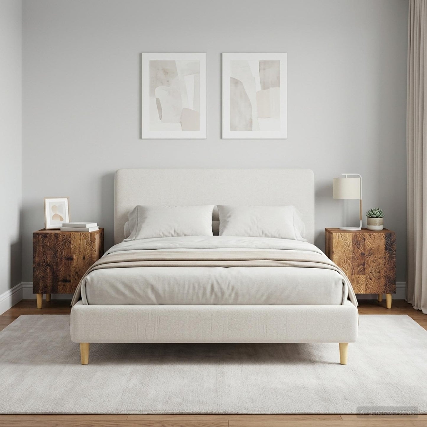 vidaXL Bedside Table 2 pcs Old Wood 43 x 34.5 x 50 cm Engineered Wood