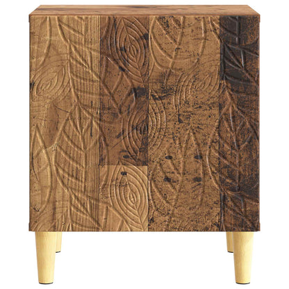 vidaXL Bedside Table 2 pcs Old Wood 43 x 34.5 x 50 cm Engineered Wood