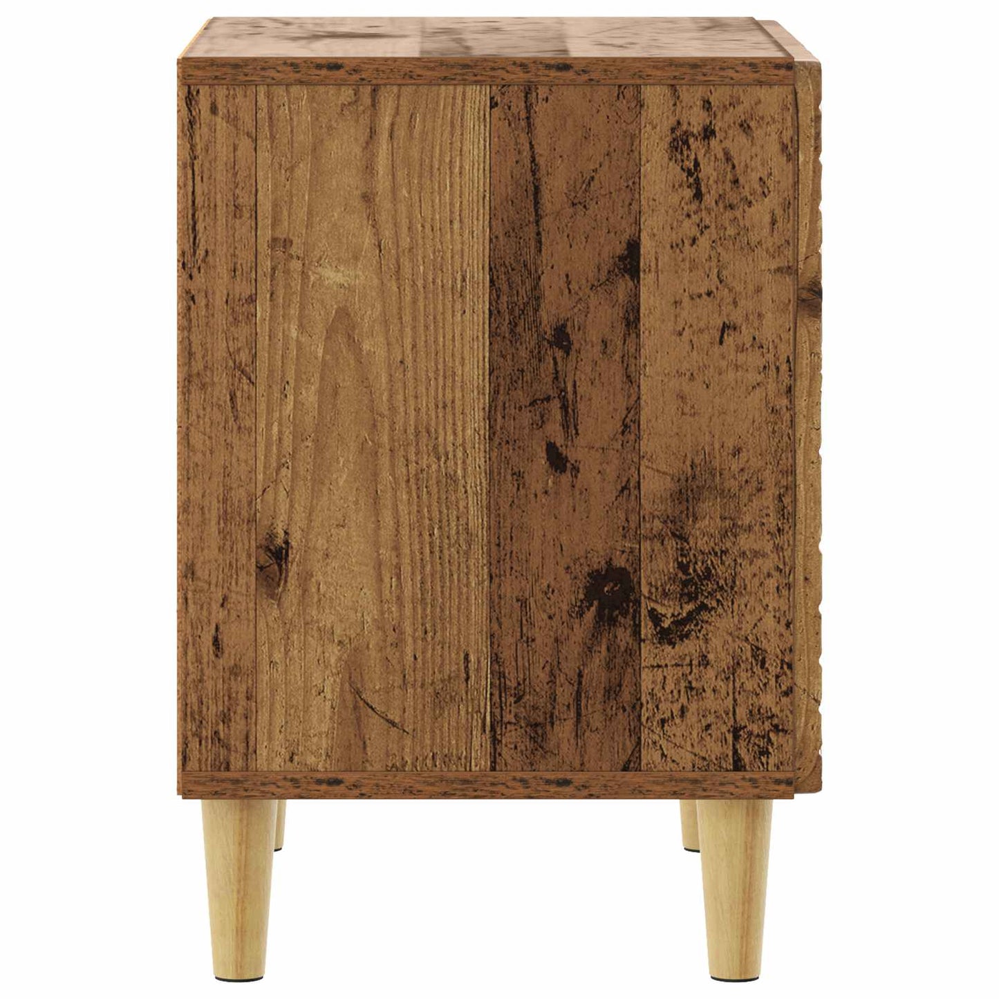 vidaXL Bedside Table 2 pcs Old Wood 43 x 34.5 x 50 cm Engineered Wood