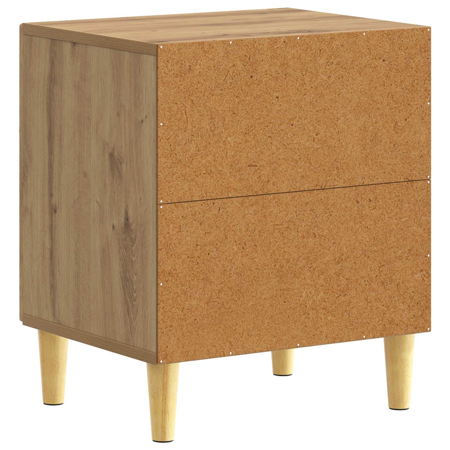 vidaXL Bedside Table Artisan Oak 43 x 34.5 x 50 cm Engineered Wood