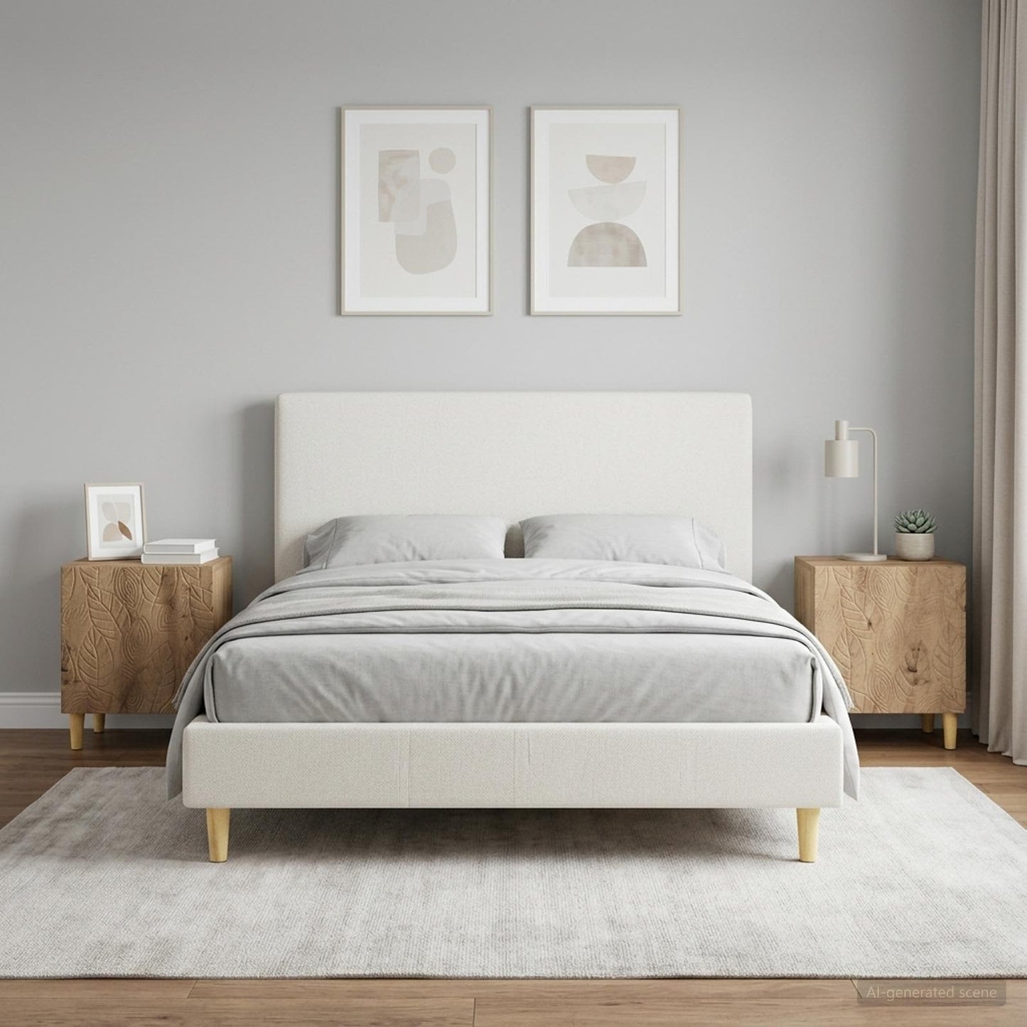 vidaXL Bedside Table 2 pcs Artisan Oak 43 x 34.5 x 50 cm