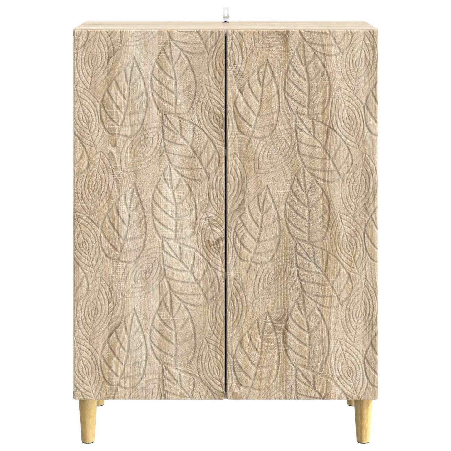 vidaXL Sideboard Sonoma Oak 66 x 34.5 x 90 cm Engineered Wood