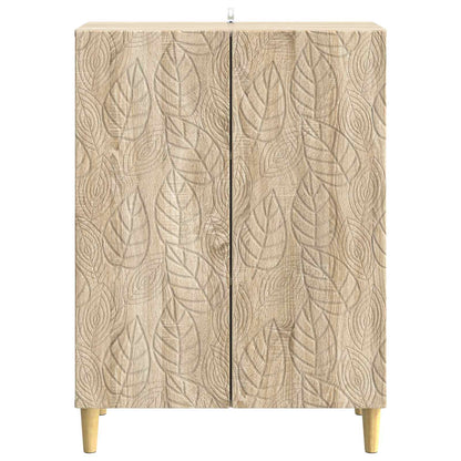 vidaXL Sideboard Sonoma Oak 66 x 34.5 x 90 cm Engineered Wood