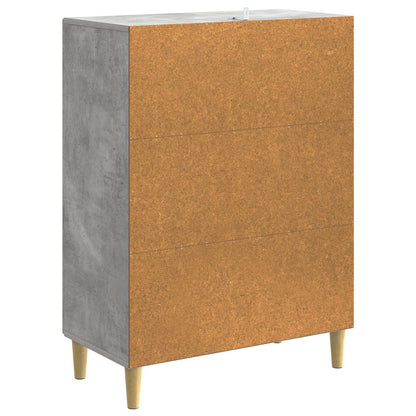 vidaXL Sideboard Concrete Grey 66 x 34.5 x 90 cm Engineered Wood