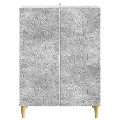 vidaXL Sideboard Concrete Grey 66 x 34.5 x 90 cm Engineered Wood