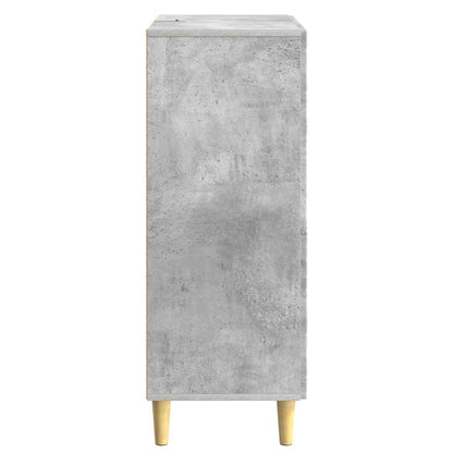 vidaXL Sideboard Concrete Grey 66 x 34.5 x 90 cm Engineered Wood