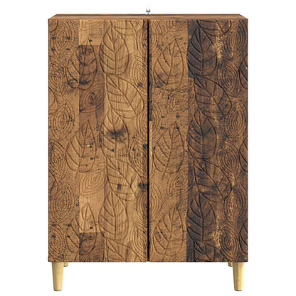 vidaXL Sideboard Old Wood 66 x 34.5 x 90 cm Engineered Wood