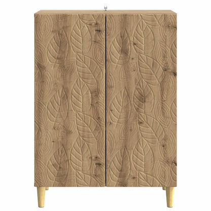 vidaXL Sideboard Artisan Oak 66 x 34.5 x 90 cm Engineered Wood