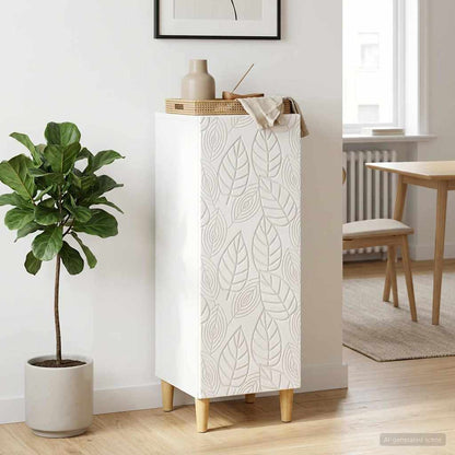 vidaXL Sideboard White 33 x 34.5 x 90 cm Engineered Wood