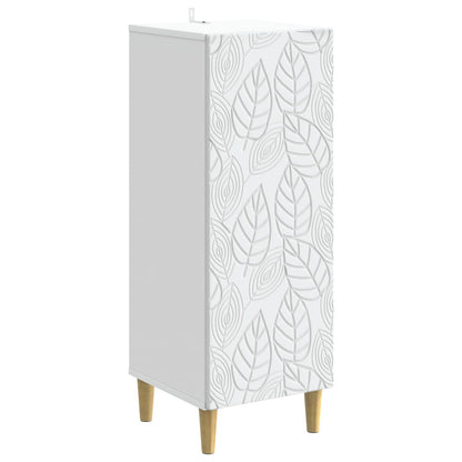 vidaXL Sideboard White 33 x 34.5 x 90 cm Engineered Wood