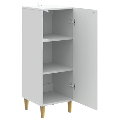 vidaXL Sideboard White 33 x 34.5 x 90 cm Engineered Wood