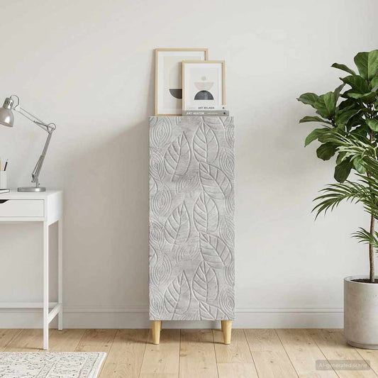 vidaXL Sideboard Concrete Grey 33 x 34.5 x 90 cm Engineered Wood