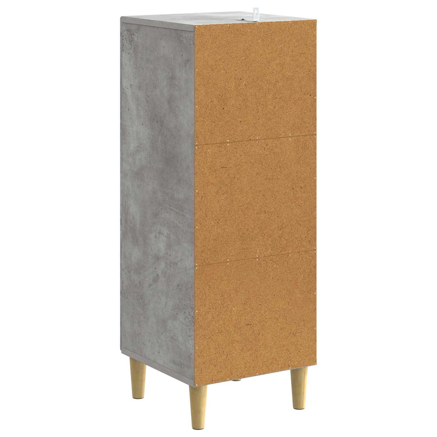 vidaXL Sideboard Concrete Grey 33 x 34.5 x 90 cm Engineered Wood