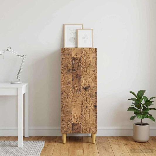 vidaXL Sideboard Old Wood 33 x 34.5 x 90 cm Engineered Wood