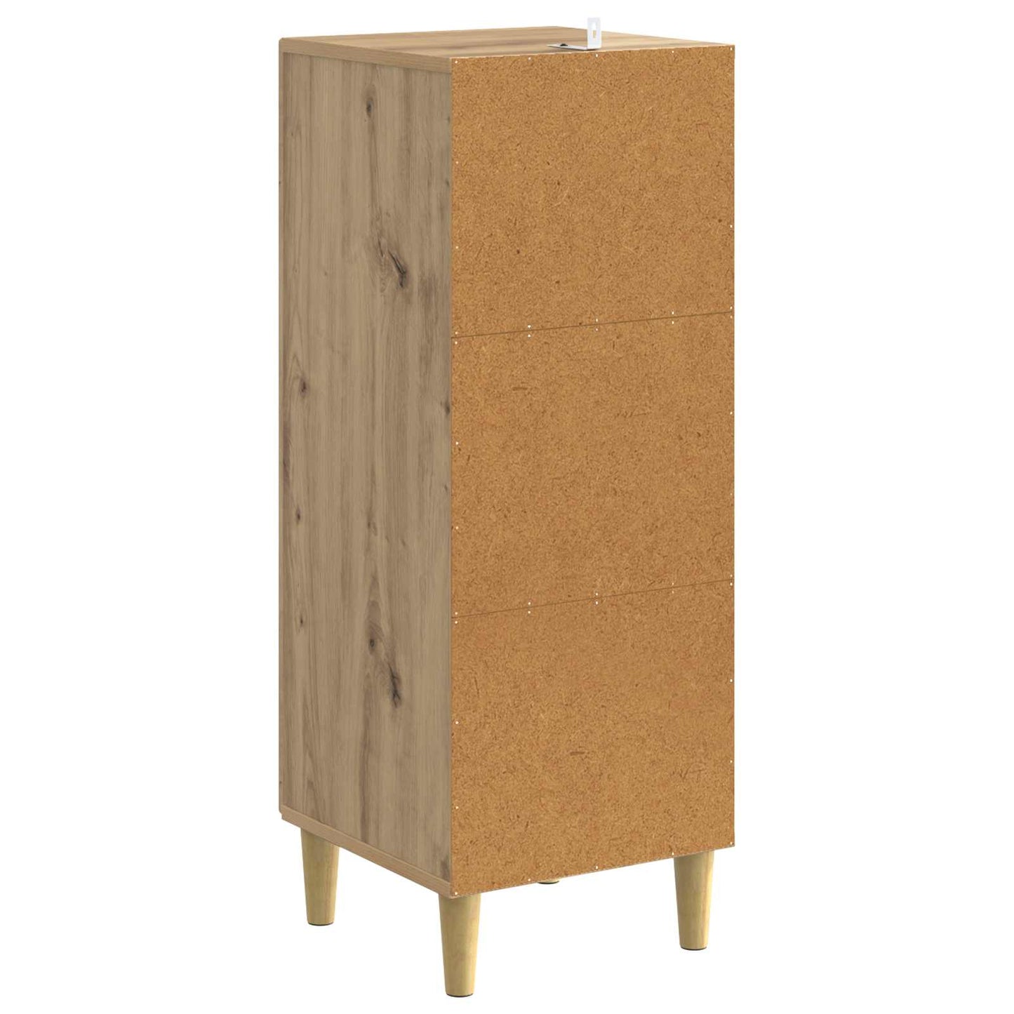 vidaXL Sideboard Artisan Oak 33 x 34.5 x 90 cm Engineered Wood