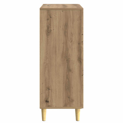 vidaXL Drawer Cabinet Artisan Oak 66 x 34.5 x 90 cm Engineered Wood
