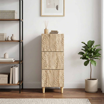 vidaXL Drawer Cabinet Sonoma Oak 33 x 34.5 x 90 cm Engineered Wood