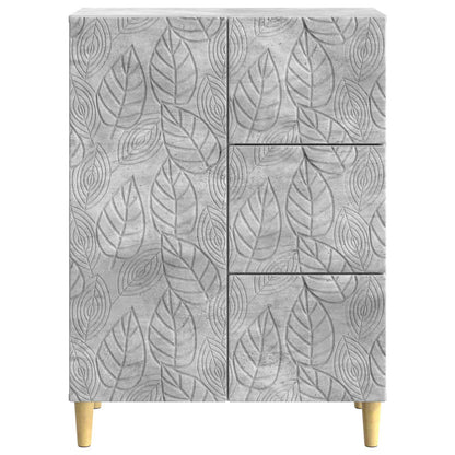 vidaXL Sideboard Concrete Grey 66 x 34.5 x 90 cm Engineered Wood