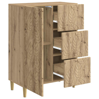 vidaXL Sideboard Artisan Oak 66 x 34.5 x 90 cm Engineered Wood