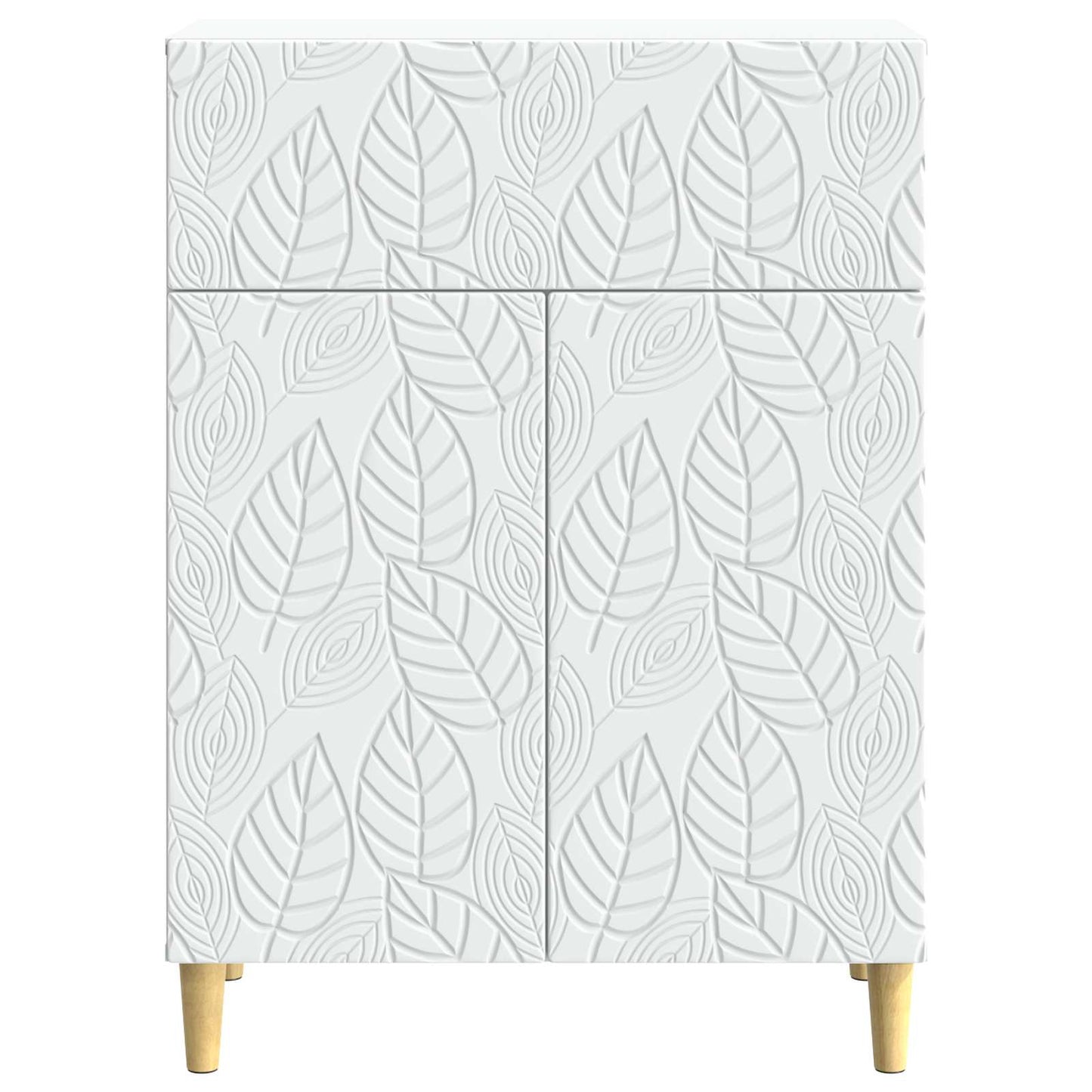 vidaXL Sideboard White 66 x 34.5 x 90 cm Engineered Wood