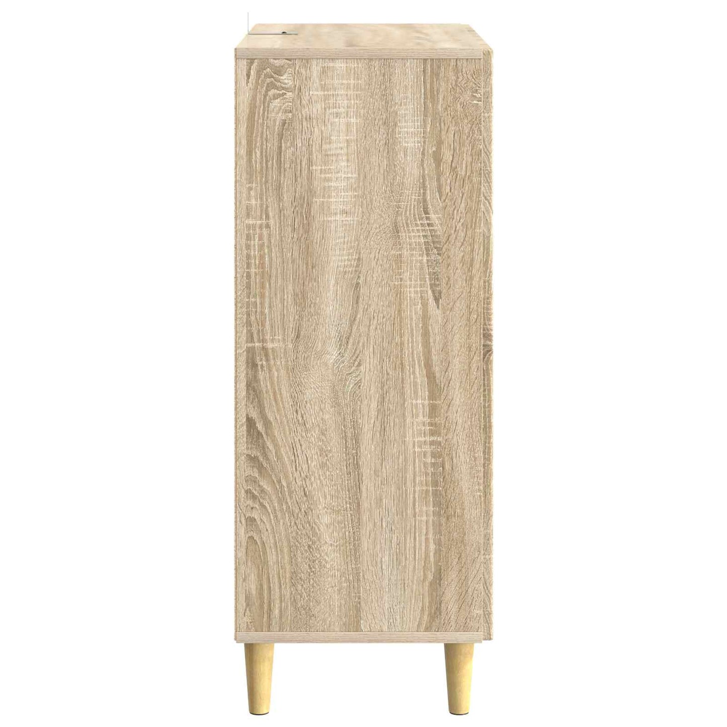 vidaXL Sideboard Sonoma Oak 66 x 34.5 x 90 cm Engineered Wood