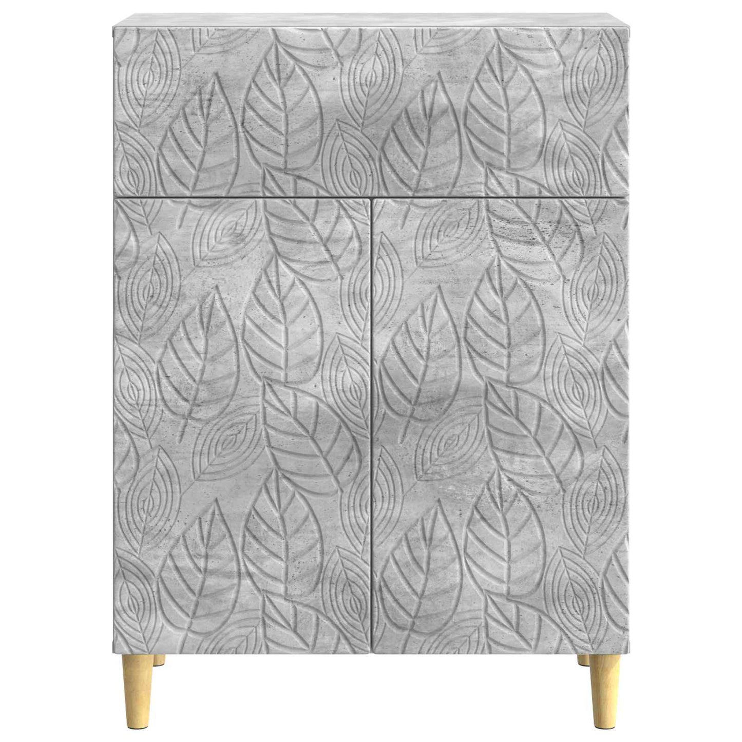 vidaXL Sideboard Concrete Grey 66 x 34.5 x 90 cm Engineered Wood