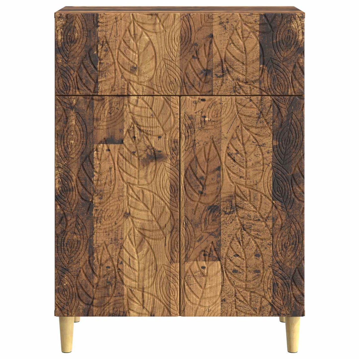 vidaXL Sideboard Old Wood 66 x 34.5 x 90 cm Engineered Wood