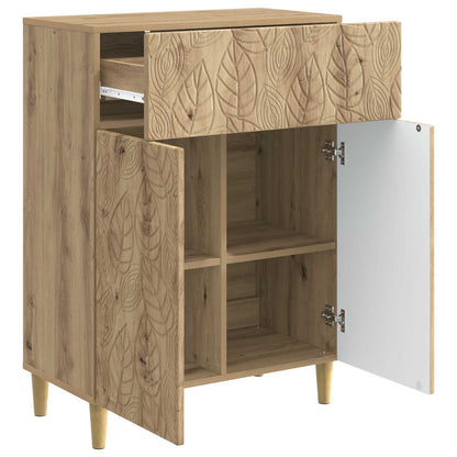 vidaXL Sideboard Artisan Oak 66 x 34.5 x 90 cm Engineered Wood