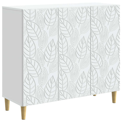 vidaXL Sideboard White 89 x 34.5 x 80 cm Engineered Wood