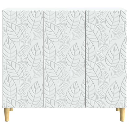 vidaXL Sideboard White 89 x 34.5 x 80 cm Engineered Wood