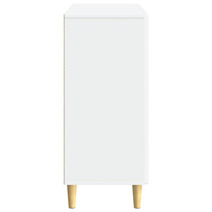 vidaXL Sideboard White 89 x 34.5 x 80 cm Engineered Wood