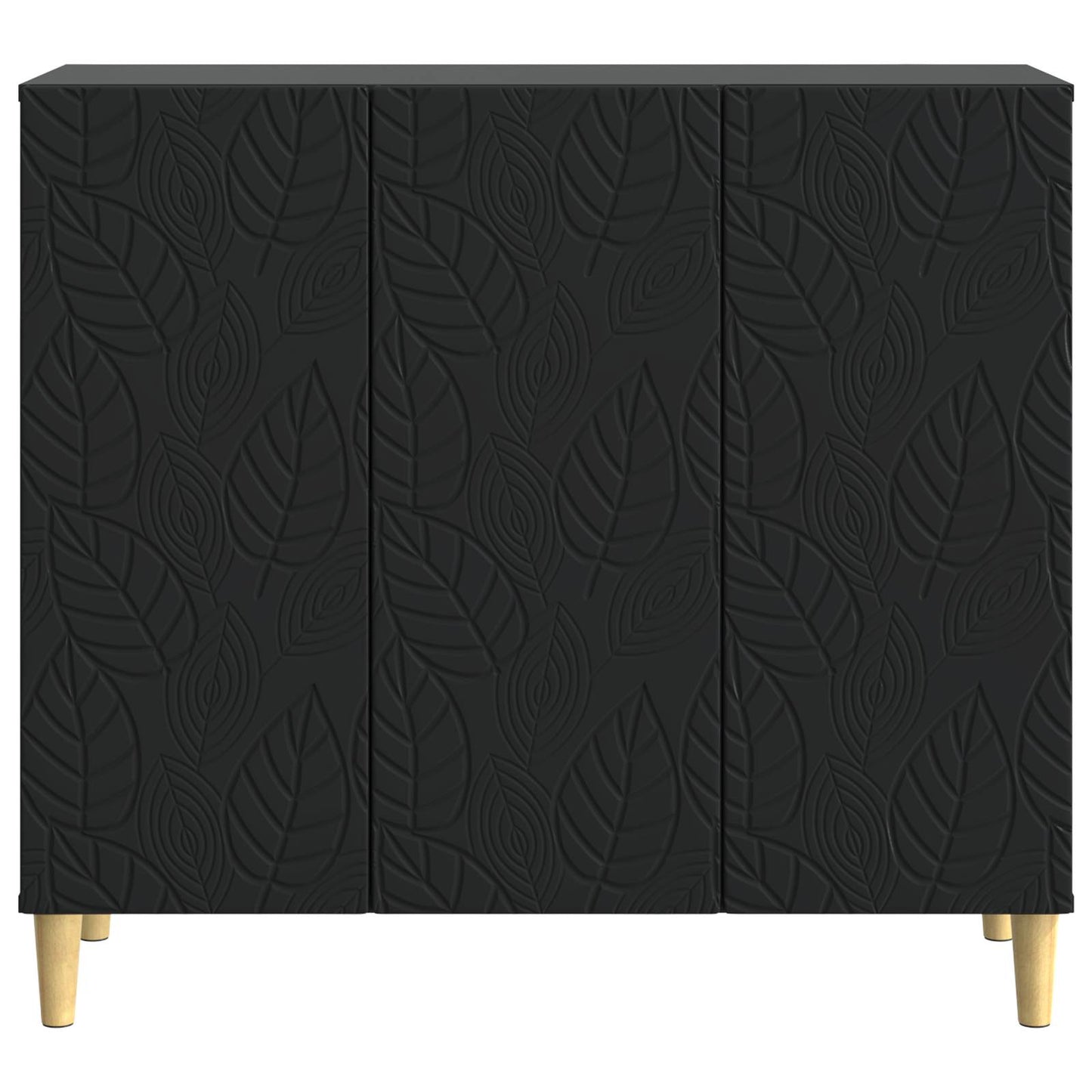vidaXL Sideboard Black 89 x 34.5 x 80 cm Engineered Wood