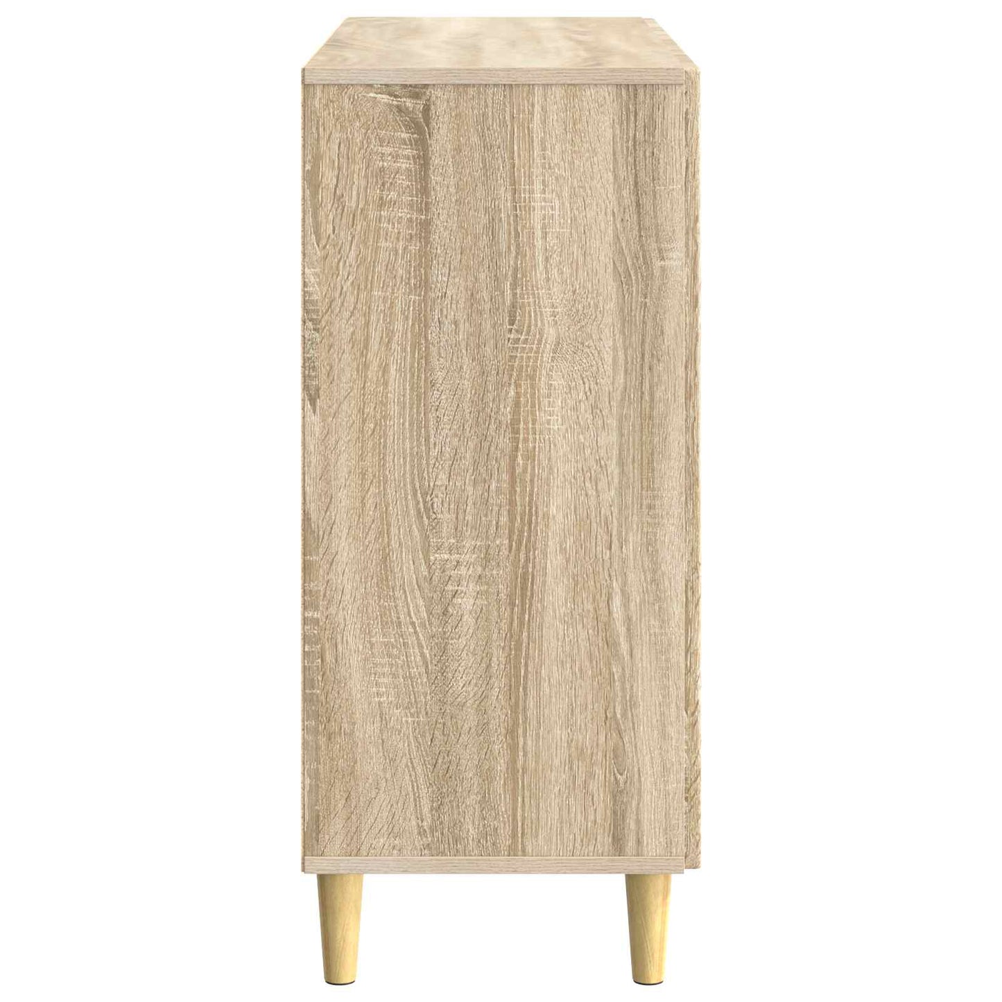 vidaXL Sideboard Sonoma Oak 89 x 34.5 x 80 cm Engineered Wood