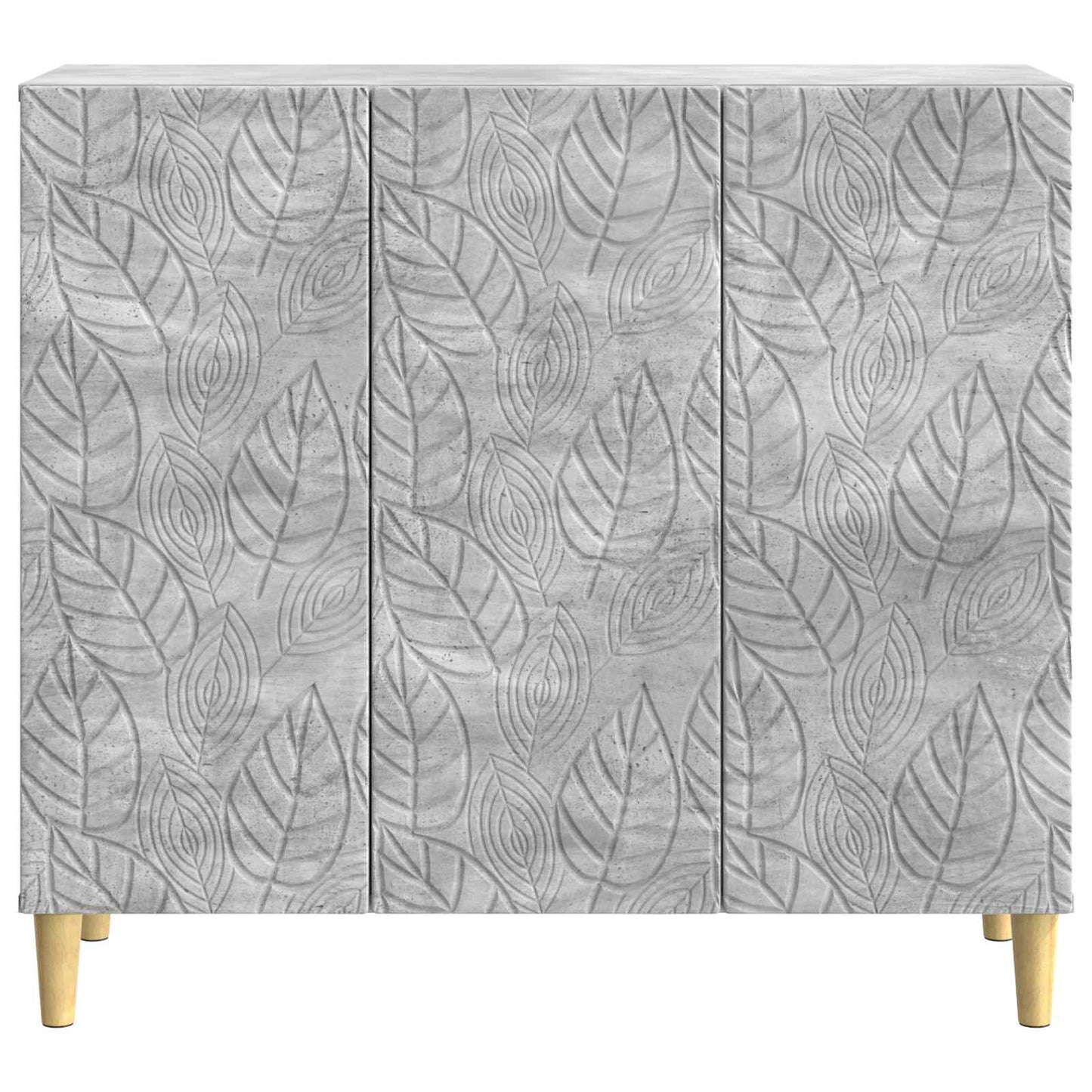 vidaXL Sideboard Concrete Grey 89 x 34.5 x 80 cm Engineered Wood