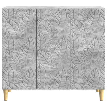 vidaXL Sideboard Concrete Grey 89 x 34.5 x 80 cm Engineered Wood